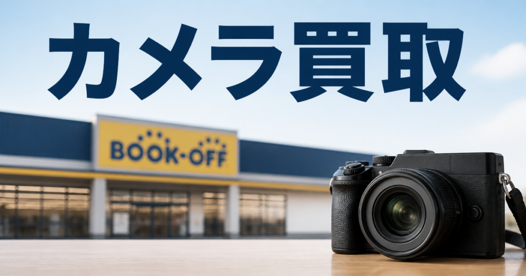 トレンドカメラとブックオフ、カメラ買取の持ち込みで見えてきたこと