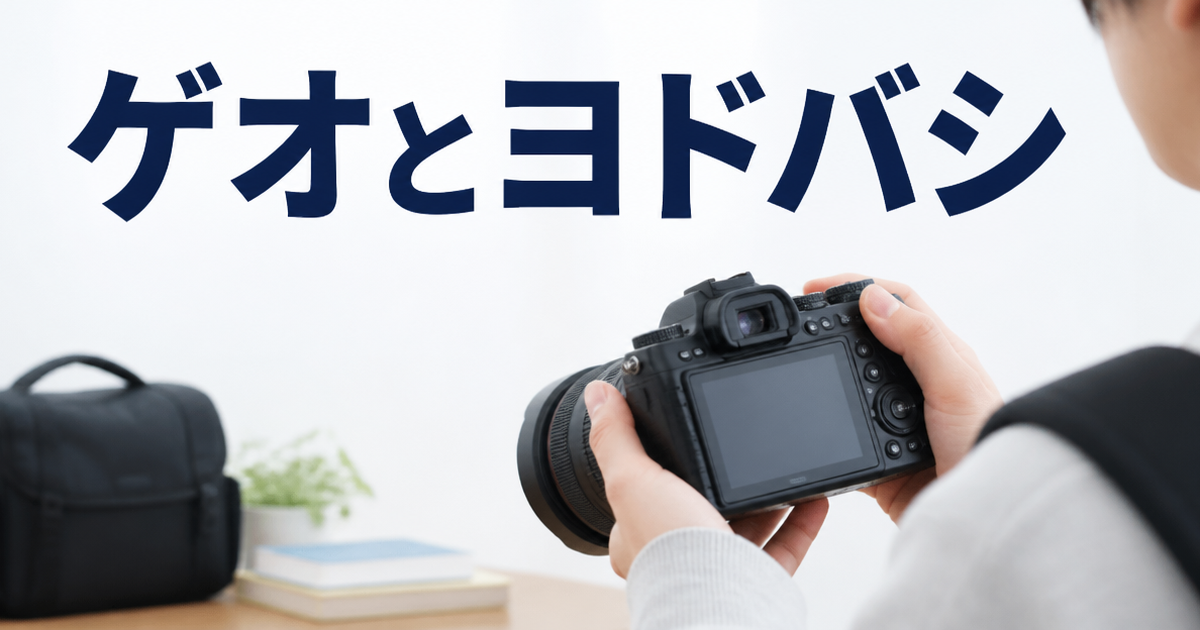 ゲオとヨドバシ、学生が初めてカメラを売るときの注意点